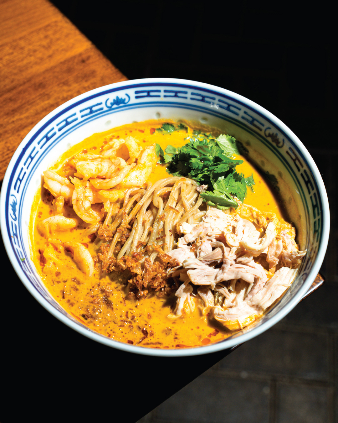 Coconut Room tropical Asian fusion dishes in Grand Cayman