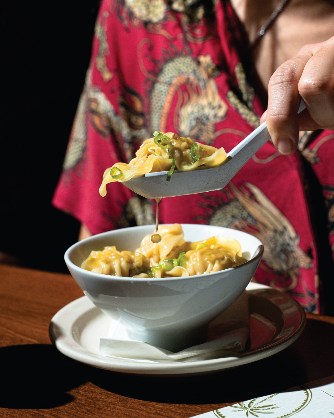 Home Coco's pork & shrimp wonton soup